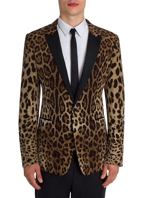 dolce gabbana print mens|Dolce & Gabbana leopard print.